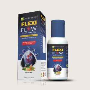 Flexi Flow Joint Pain Relief Oil – 100% Herbal (100ml)