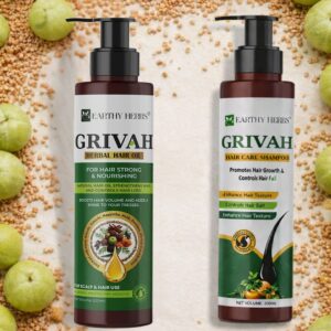 Earthy Herbs Grivah Hair Care Combo